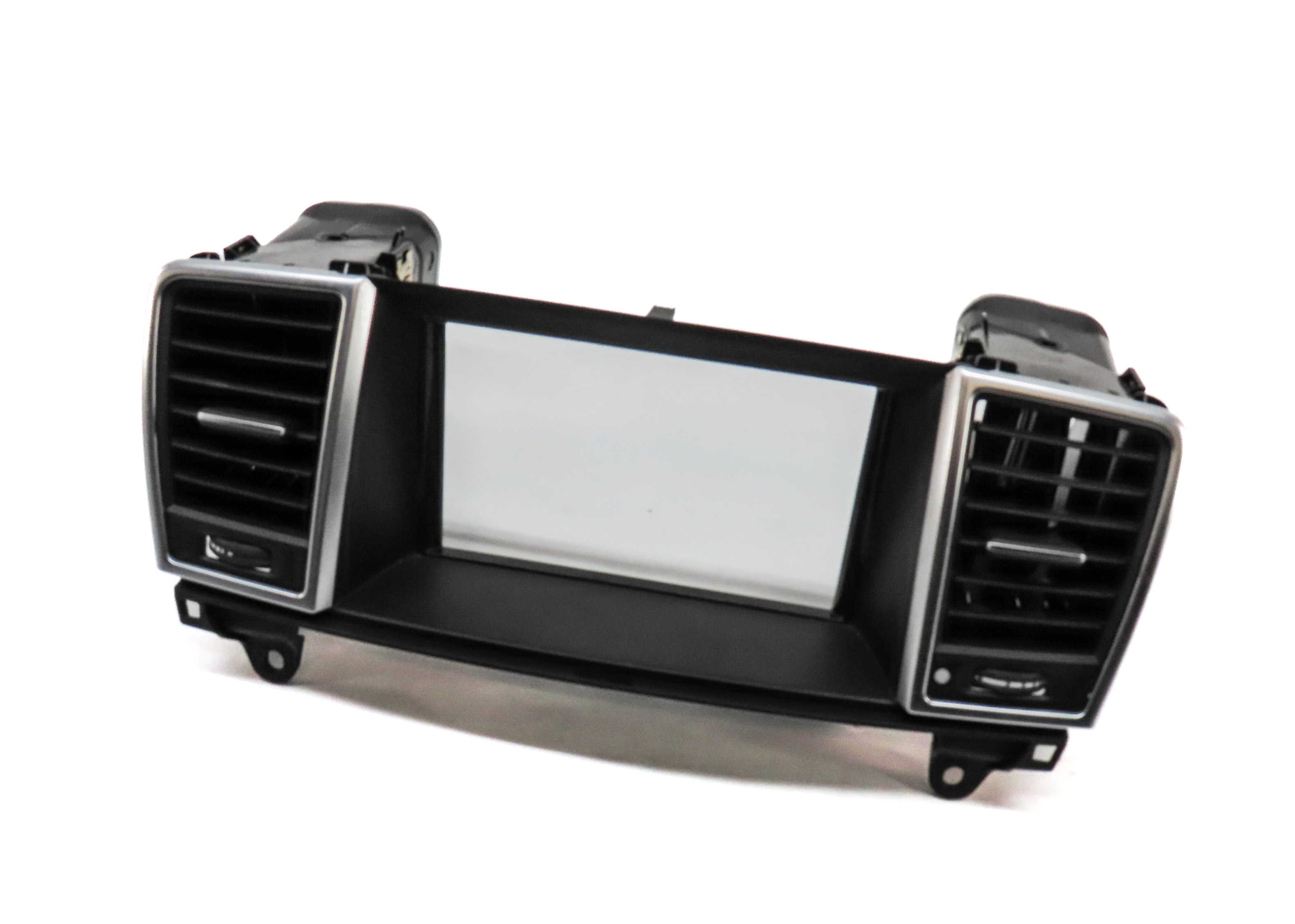 13 MERCEDES GL450 (X166) FRONT CENTER HEAT AIR AC HVAC DASH VENT w/ SCREEN TRIM — exact item pictured